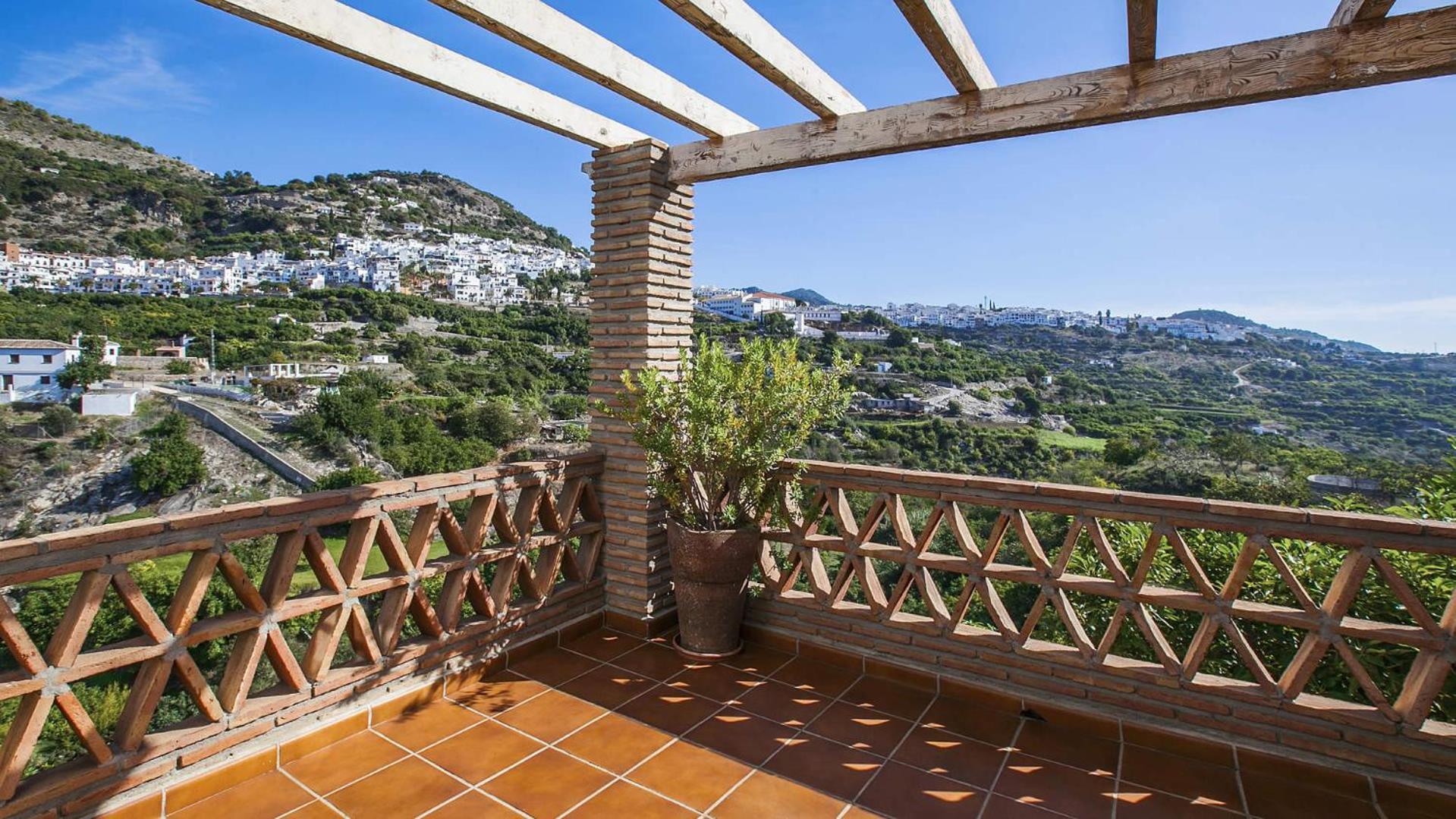 Villa Francisco Frigiliana Eksteriør billede