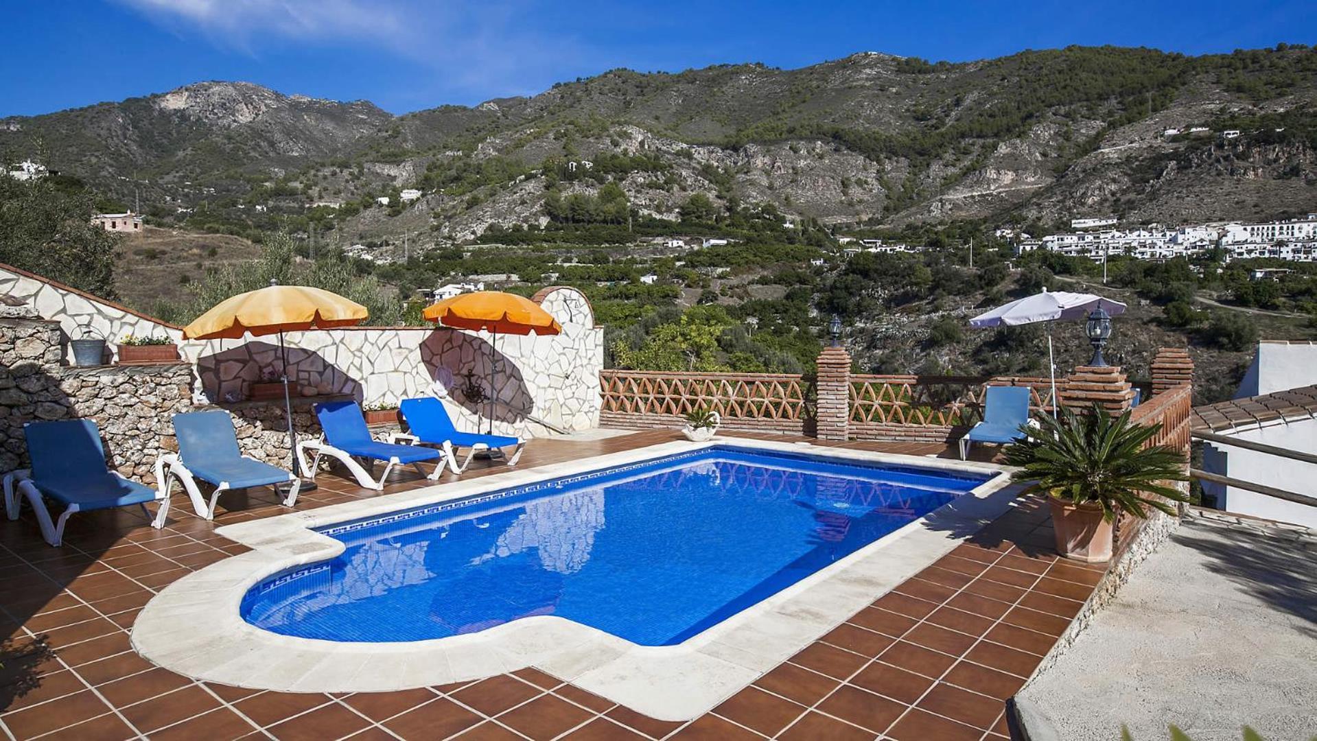 Villa Francisco Frigiliana Eksteriør billede