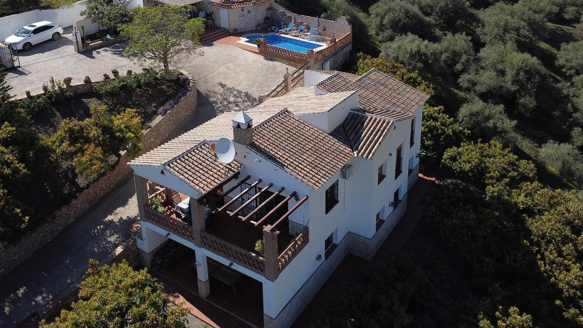 Villa Francisco Frigiliana Eksteriør billede