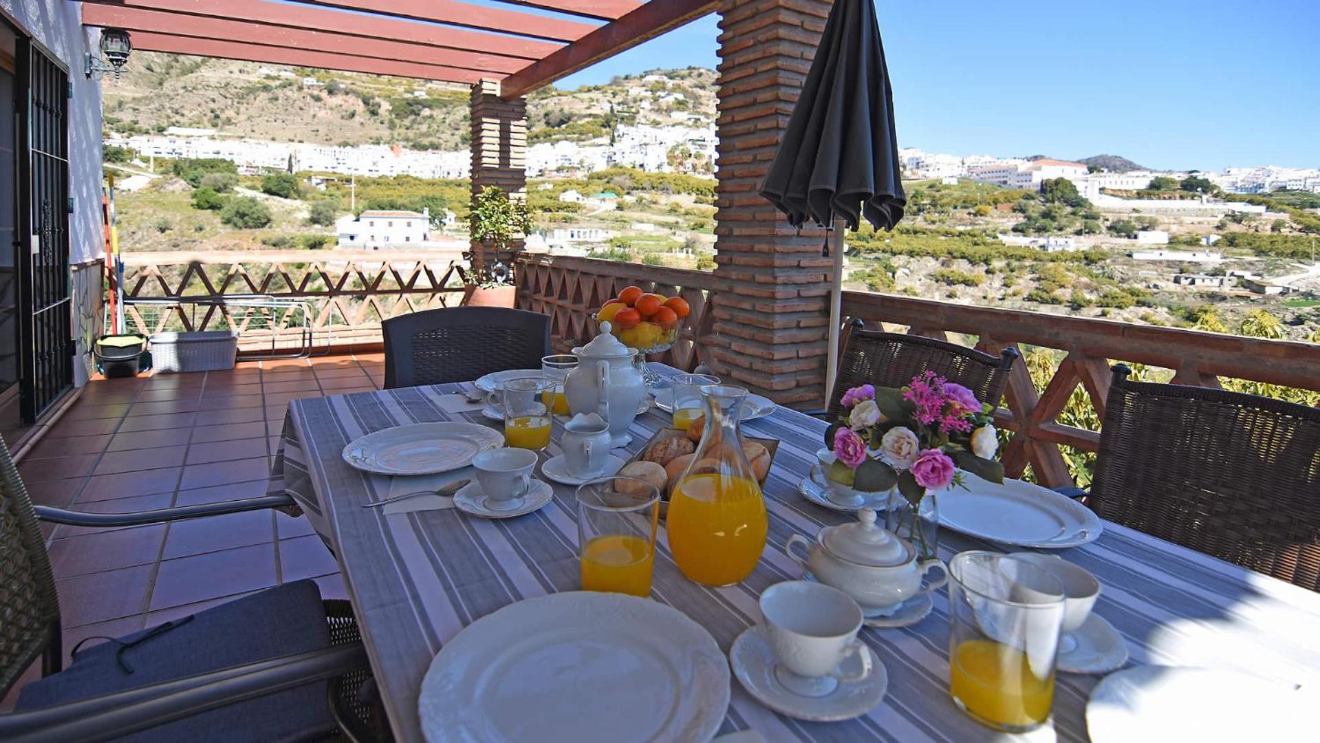 Villa Francisco Frigiliana Eksteriør billede