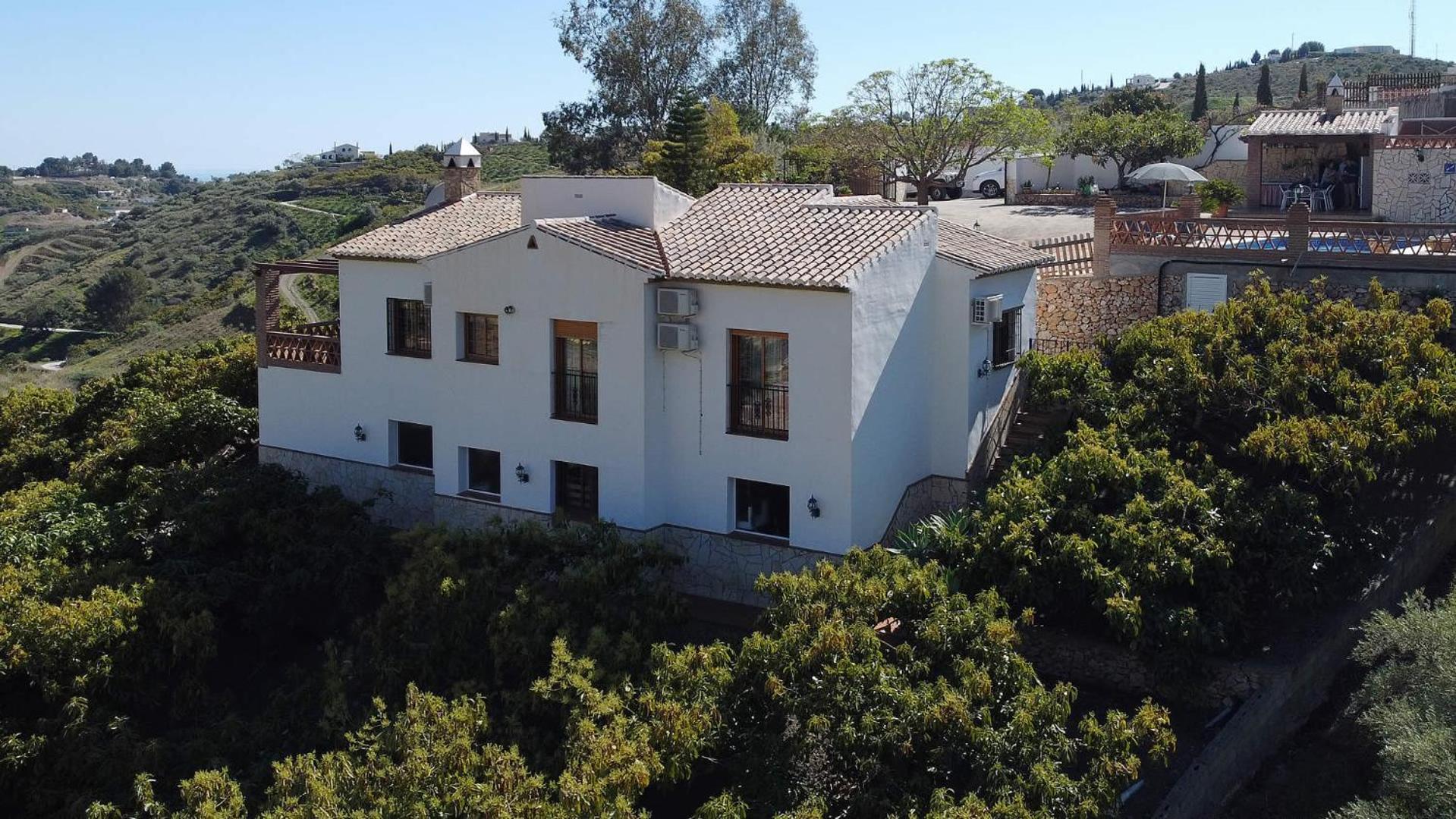 Villa Francisco Frigiliana Eksteriør billede