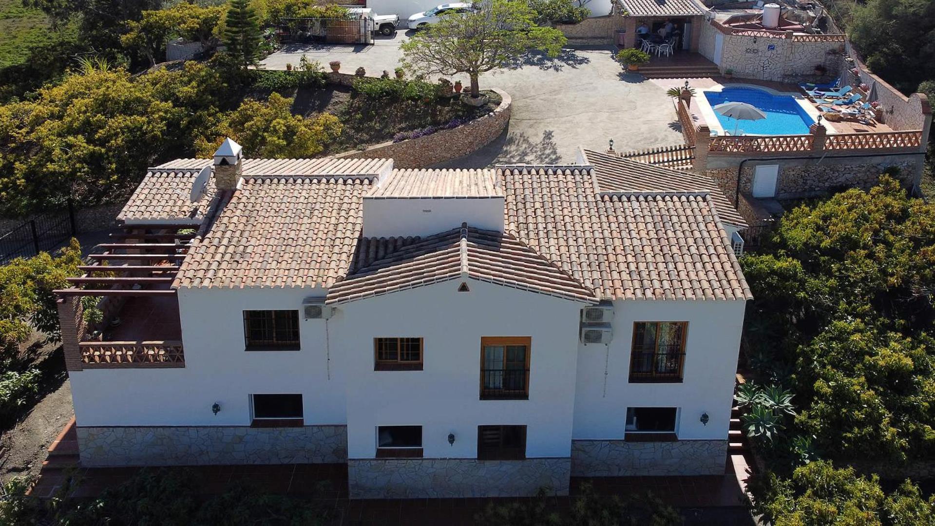 Villa Francisco Frigiliana Eksteriør billede