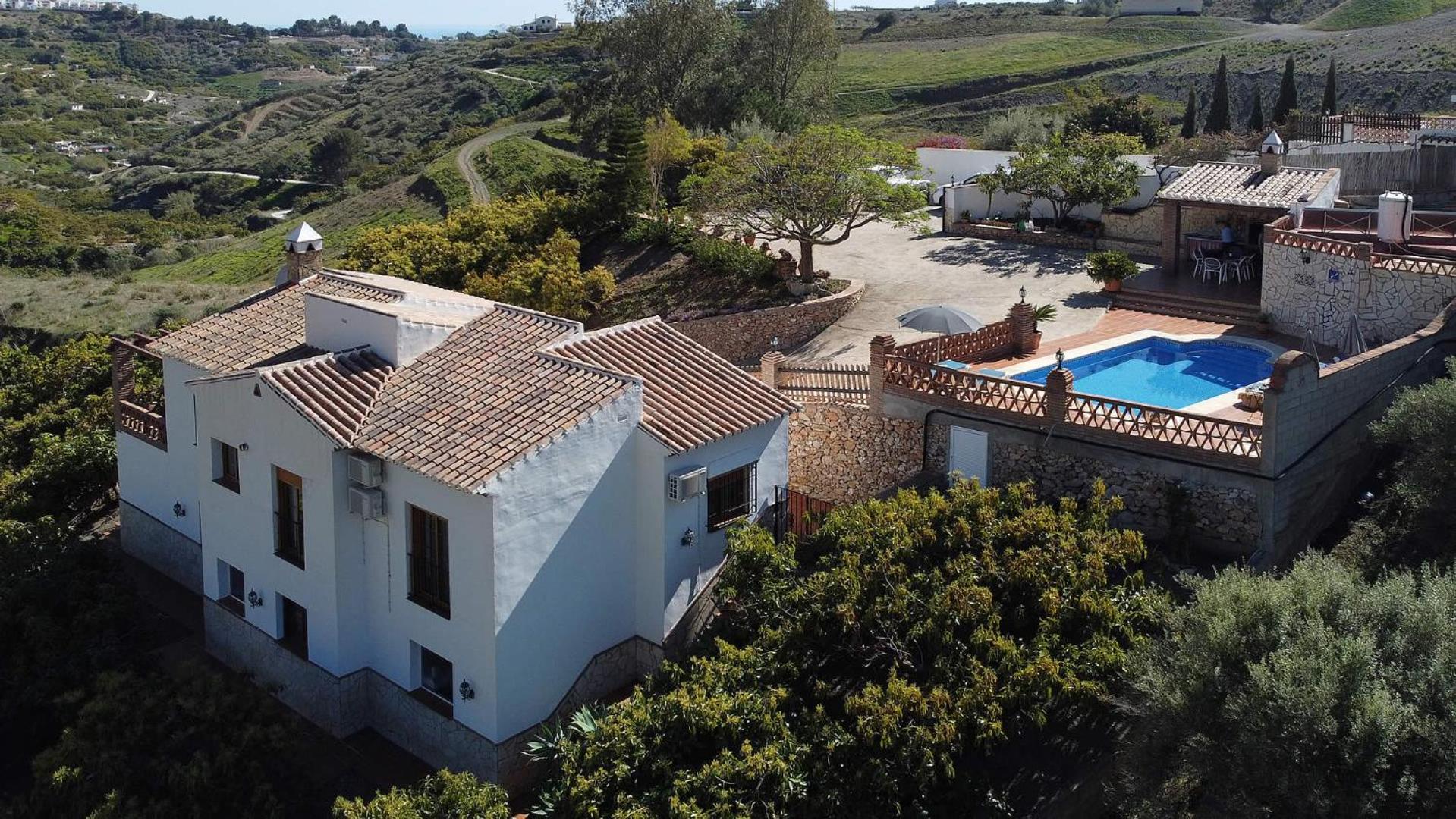 Villa Francisco Frigiliana Eksteriør billede