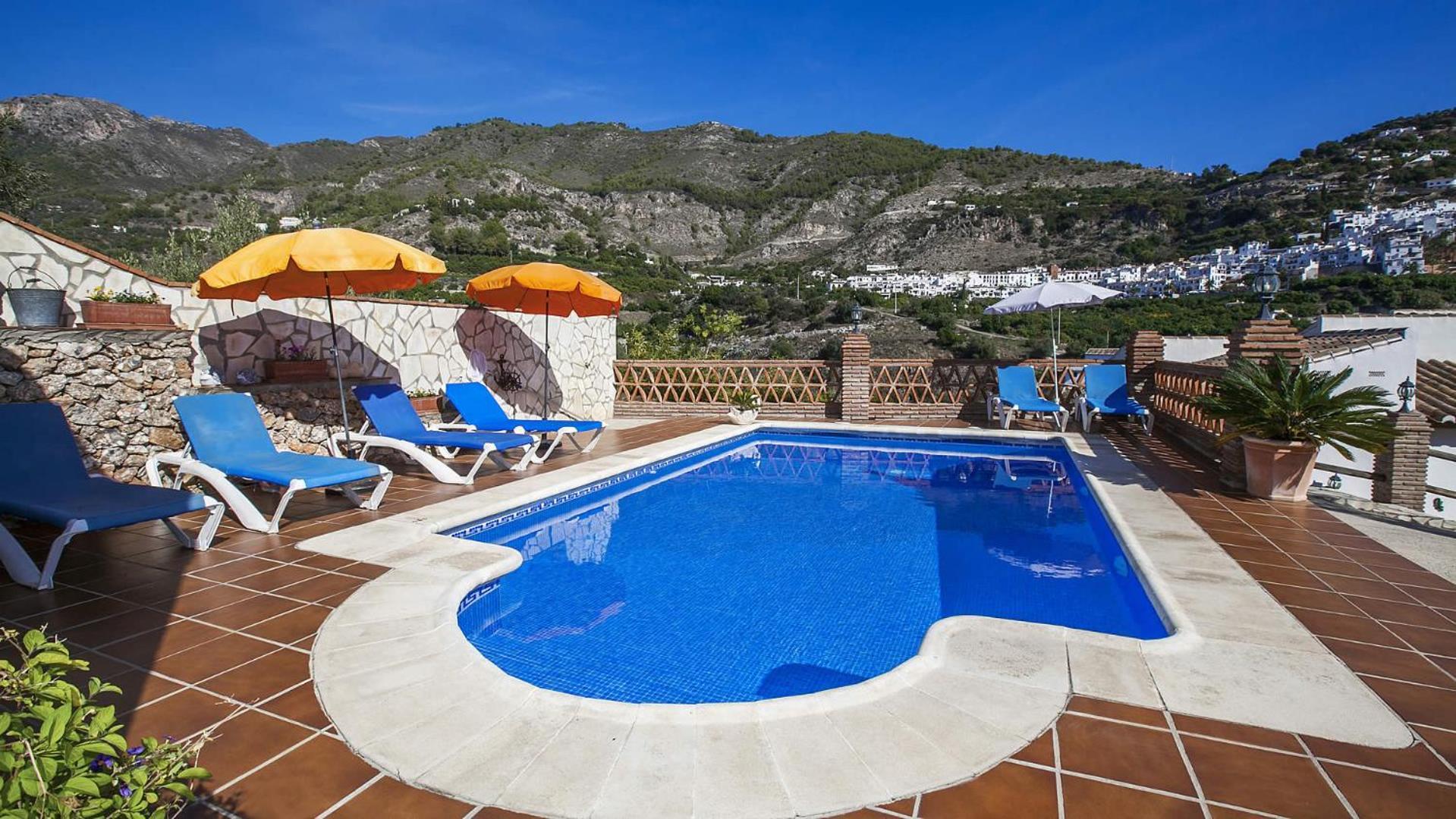 Villa Francisco Frigiliana Eksteriør billede